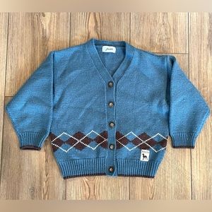 Vintage Jacadi Argyle Sweater